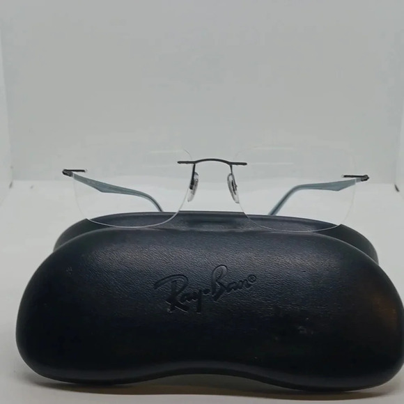 NWT MEN'S RAY-BAN EYEGLASS FRAMES 8725 GREY